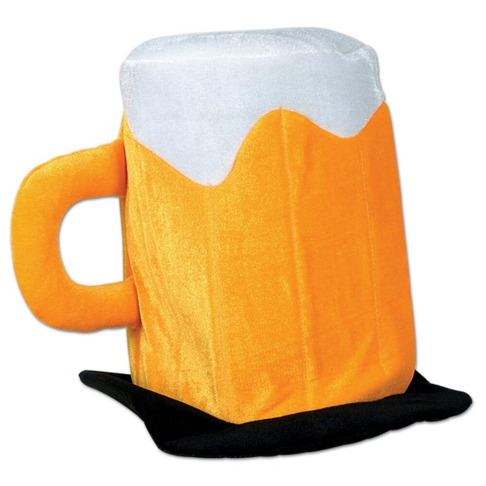 5261 Plush Beer Mug Hat